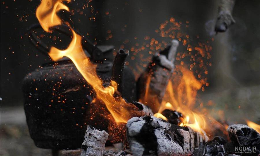 عکس آتش واقعی عکس آتش واقعی