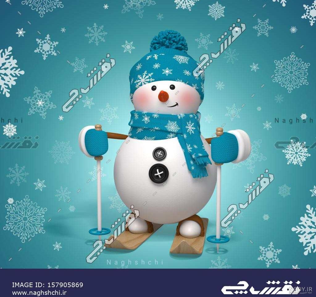 عکس آدم برفی در حال آب شدن عکس آدم برفی در حال آب شدن