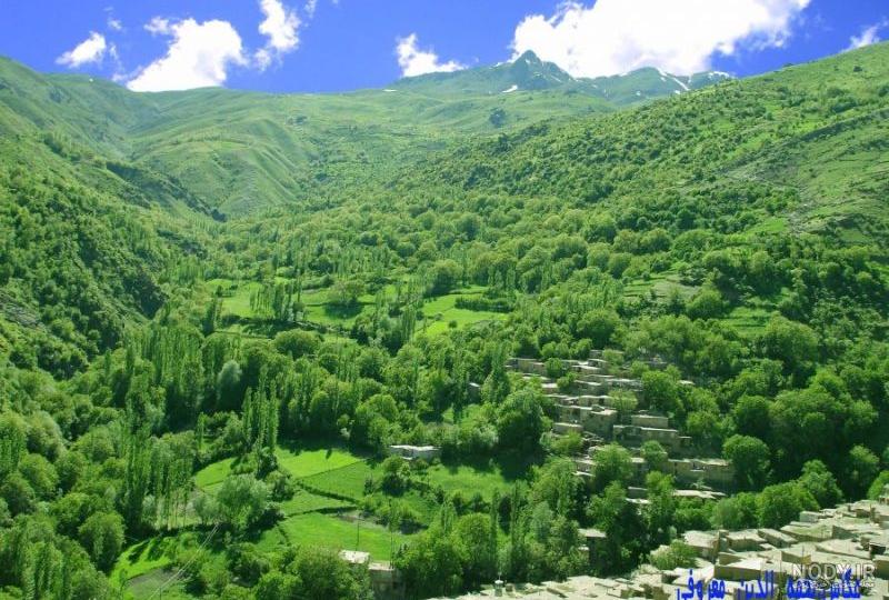 عکس روستا میانه