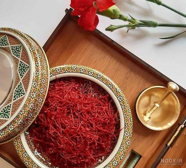 عکس زعفران نگین