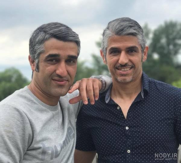 عکس پژمان جمشیدی و سام درخشانی
