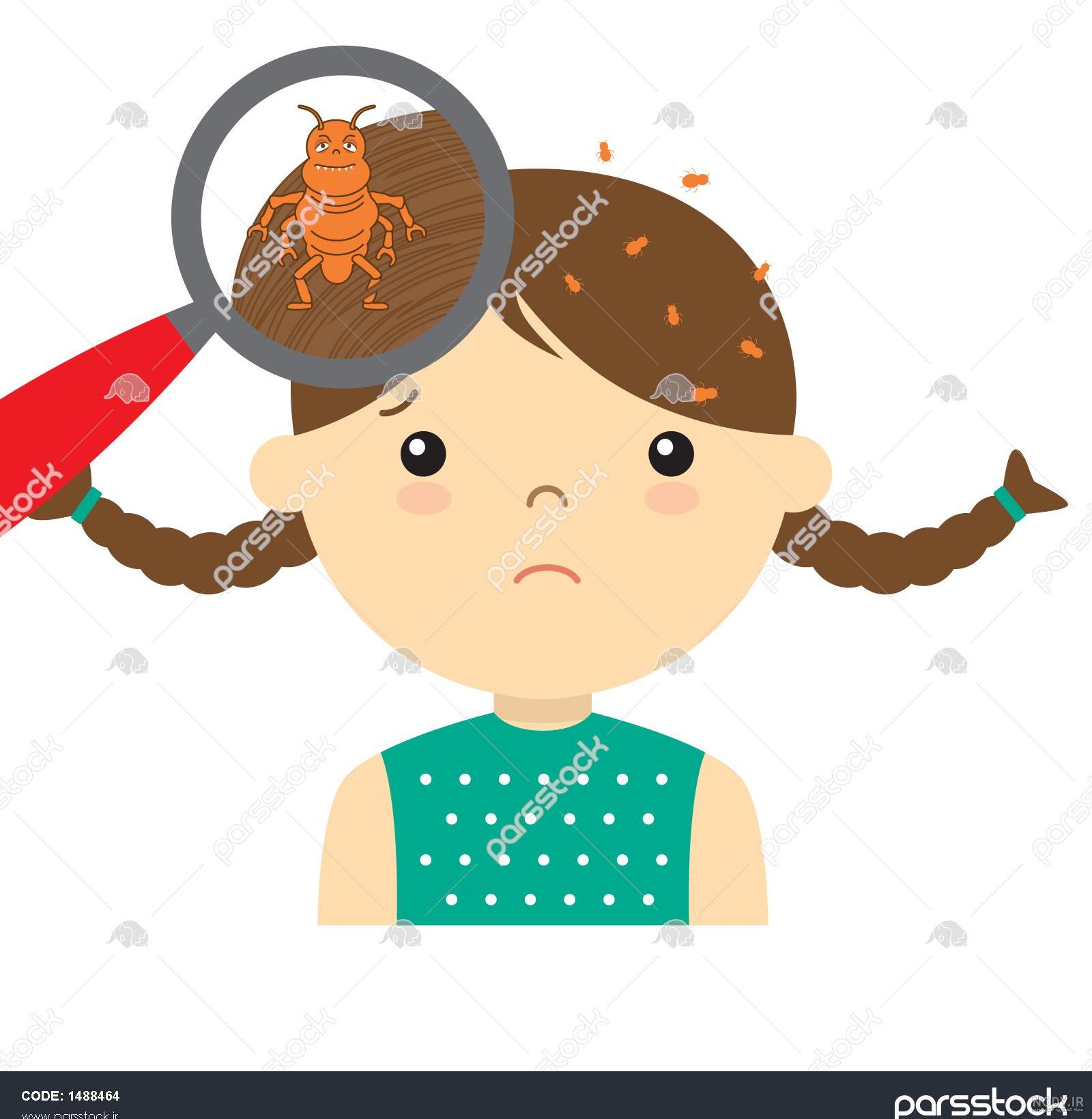 عکس کارتونی شپش