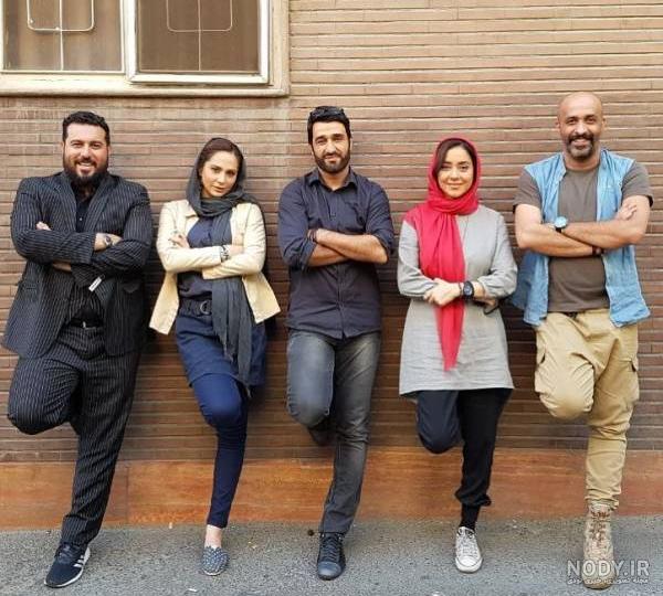 پژمان جمشیدی و همسرش و فرزندش