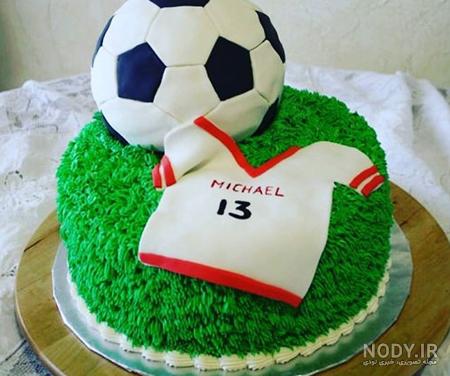 کیک تولد مسی و رونالدو