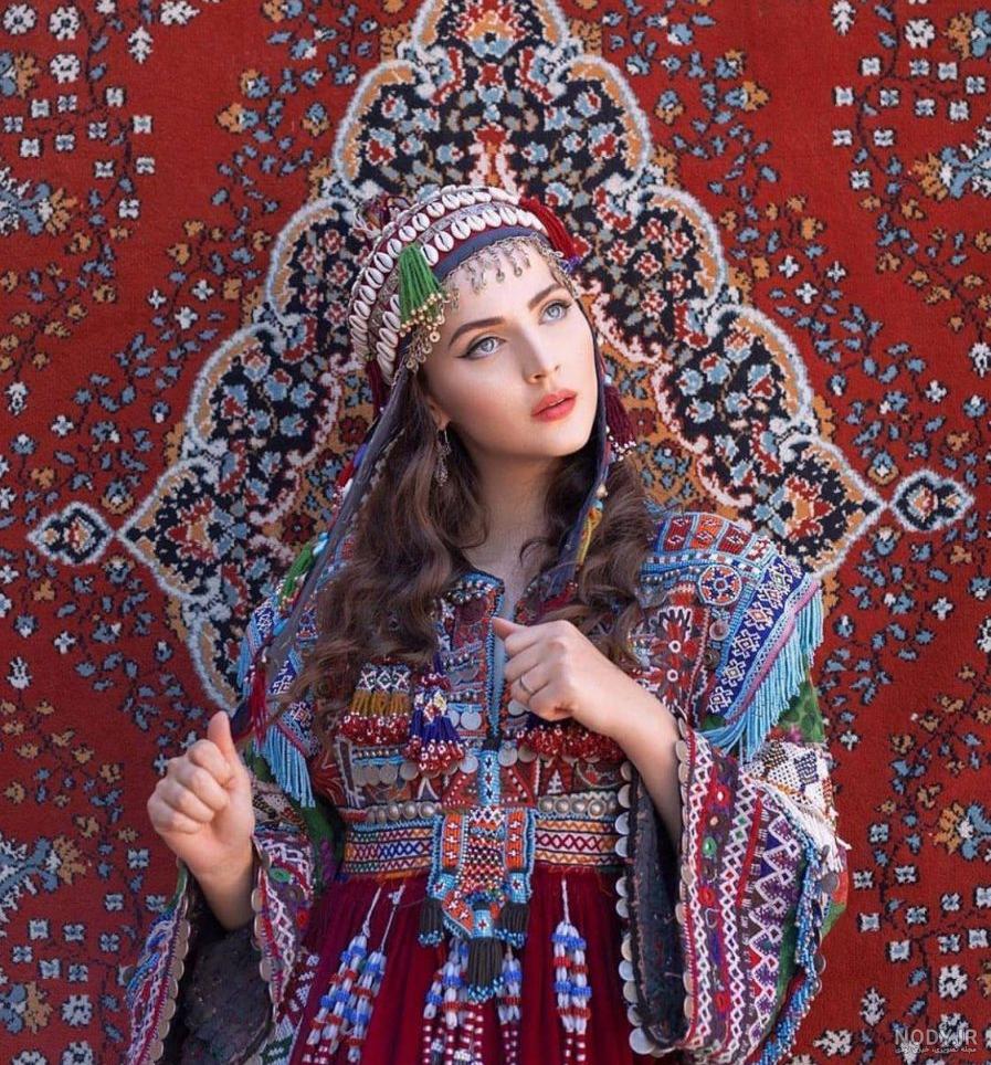 عکس دختر با لباس محلی افغانی عکس دختر با لباس محلی افغانی