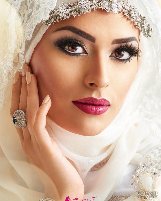 عکس عروس عربی زیبا
