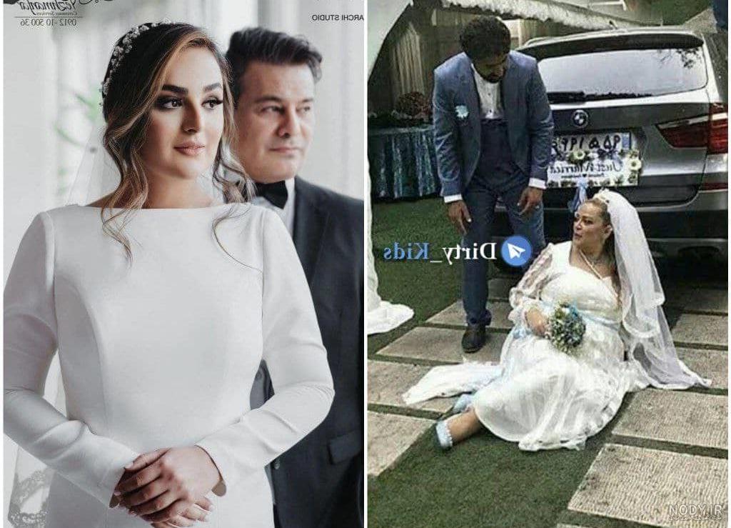 عکس عروسی پیمان قاسم خانی و همسر دومش
