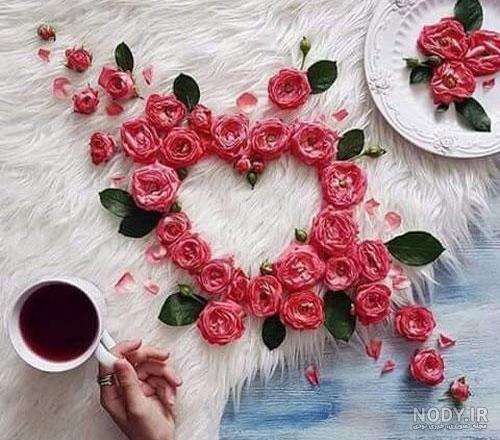 عکس نوشته صبح بخیر عشقم