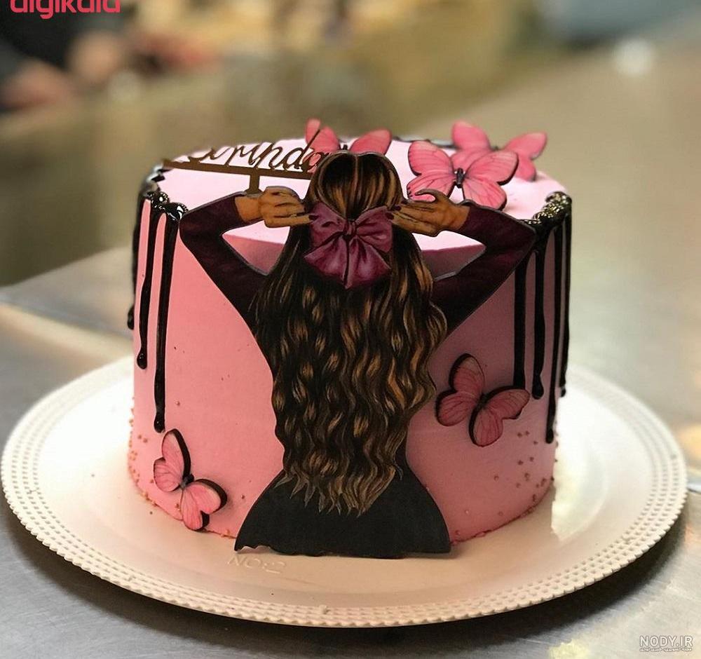 عکس کیک دختر