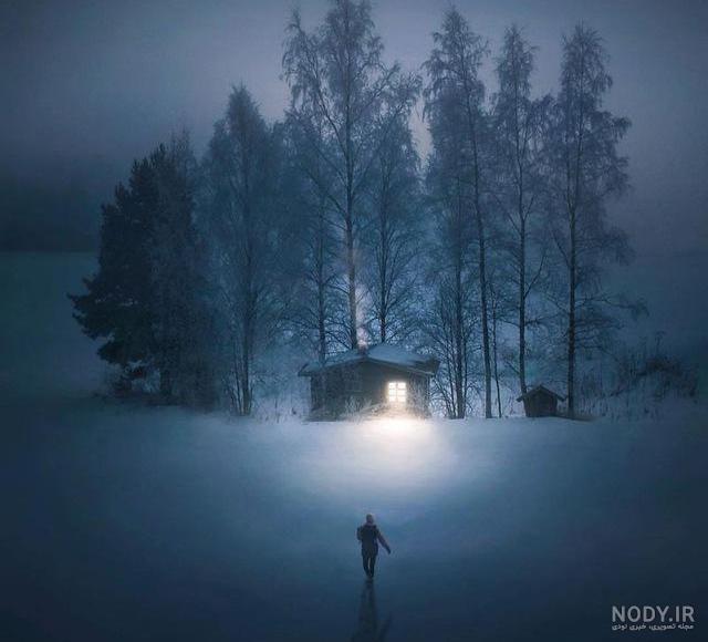  پروفایل زمستانی غمگین