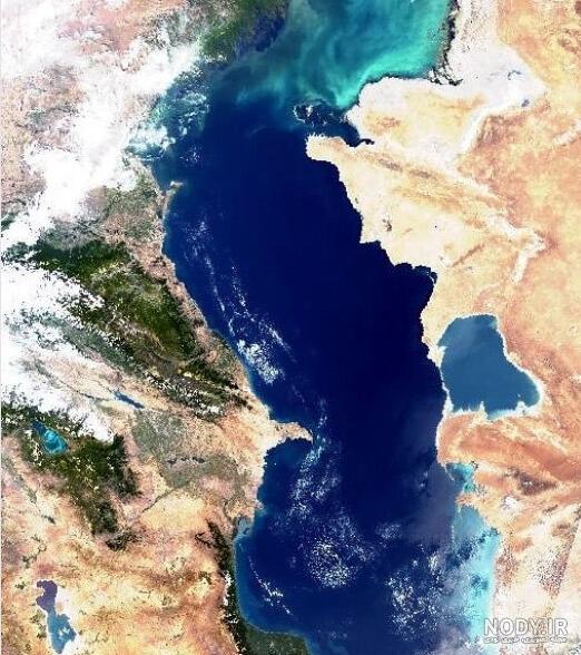 عکس عمق دریای خزر