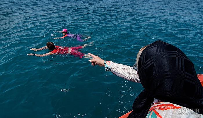 عکس عمق دریای خزر