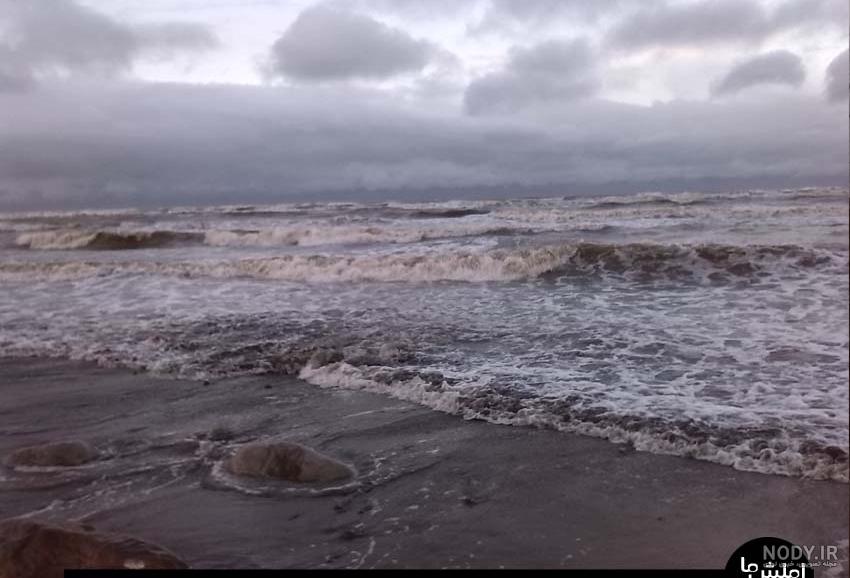 عکس عمق دریای خزر