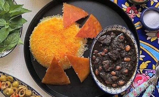 تاریخچه قرمه سبزی به انگلیسی