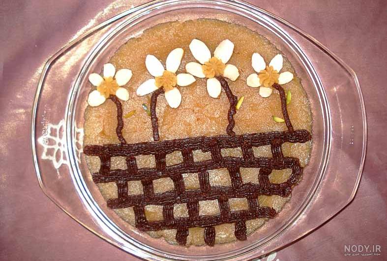 طرز تهیه حلوا برنجی سفید