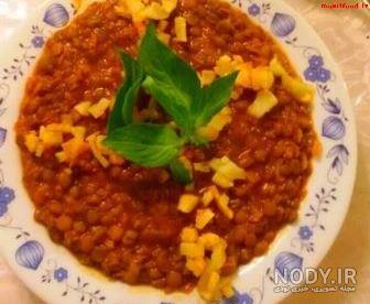 طرز تهیه عدسی تهرانی طرز تهیه عدسی تهرانی
