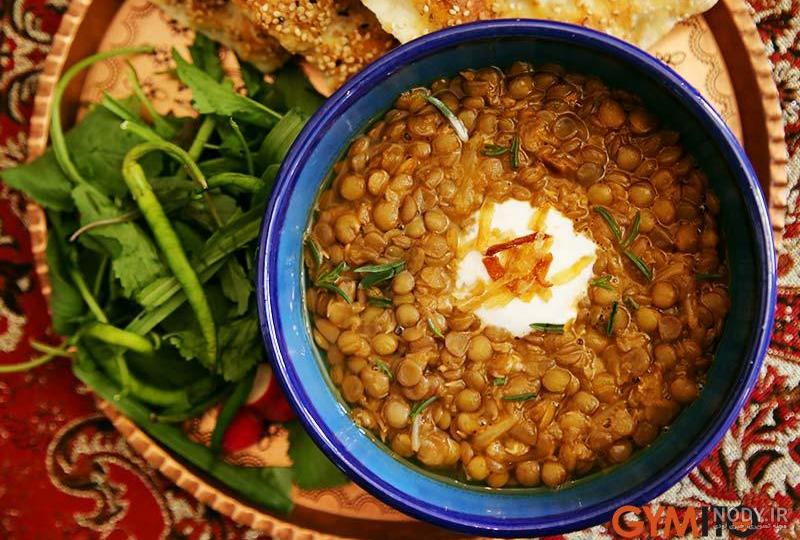 طرز تهیه عدسی مجلسی طرز تهیه عدسی مجلسی