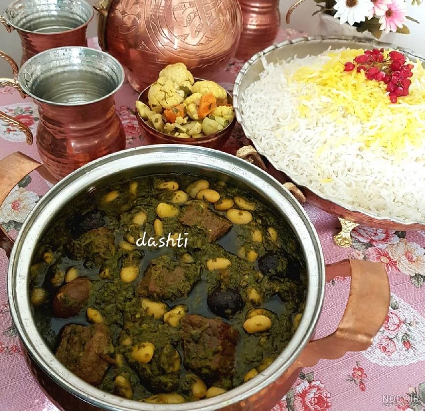 طرز تهیه قورمه سبزی در زودپز تفال