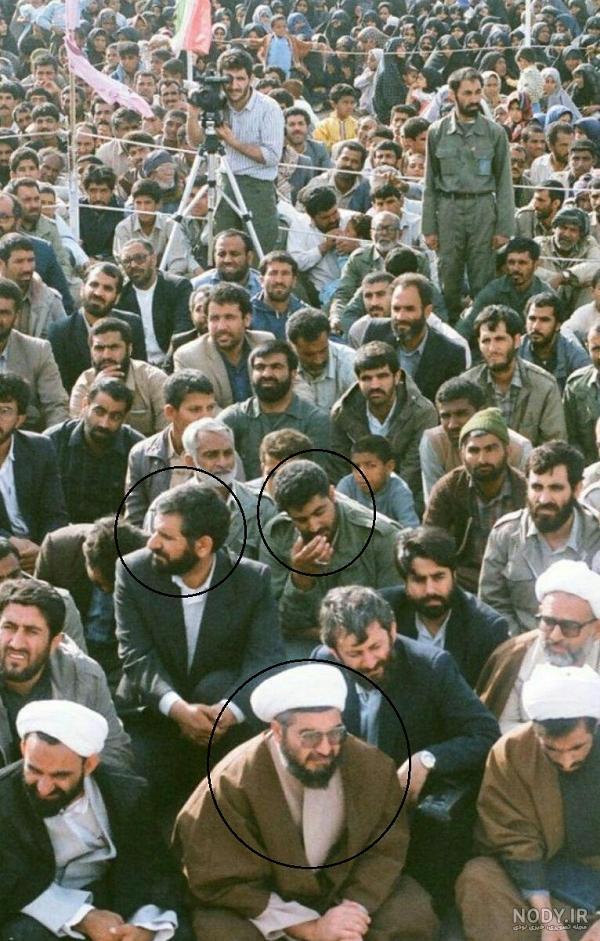 عکس حسن روحانی با روسری