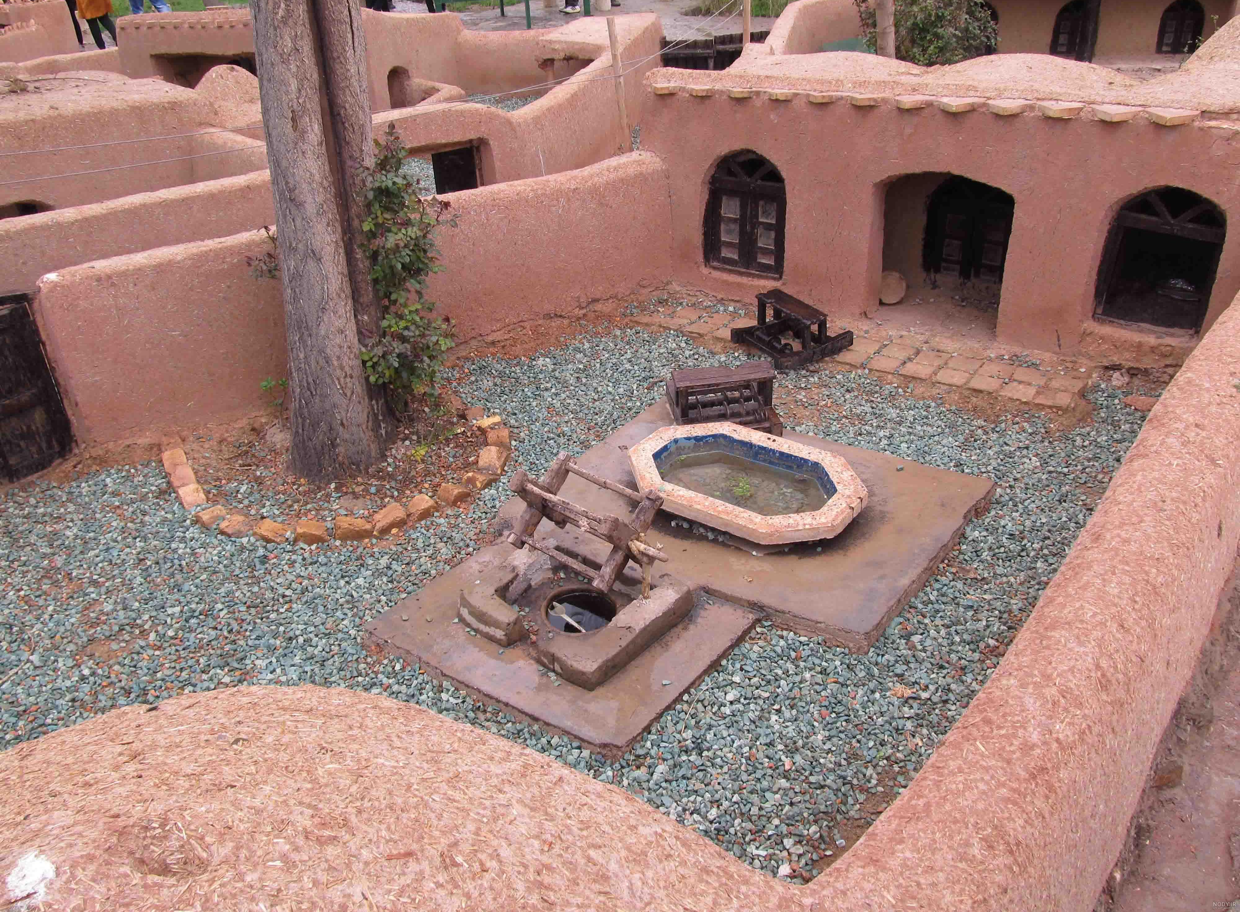 عکس حیاط خانه های قدیمی عکس حیاط خانه های قدیمی