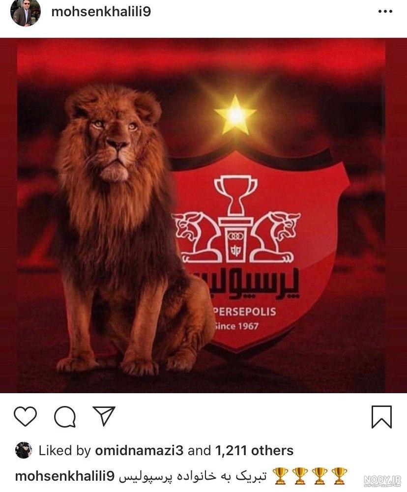 عکس شیر پرسپولیس عکس شیر پرسپولیس