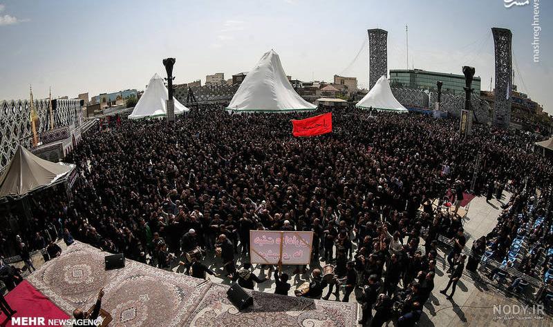 عکس ظهر عاشورا میدان امام حسین