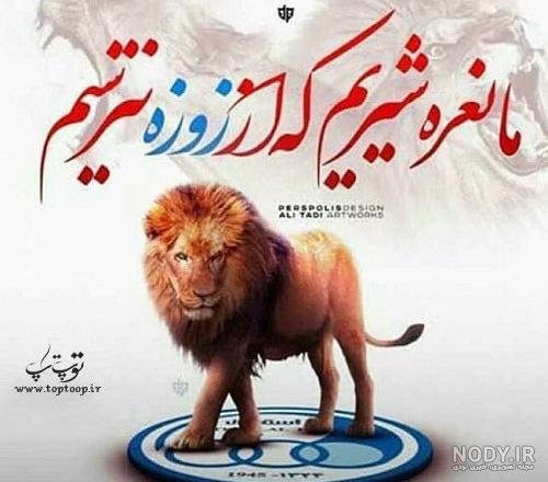 عکس پرسپولیس شیر استقلال کفتار عکس پرسپولیس شیر استقلال کفتار
