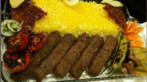عکس چلو کباب مجلسی