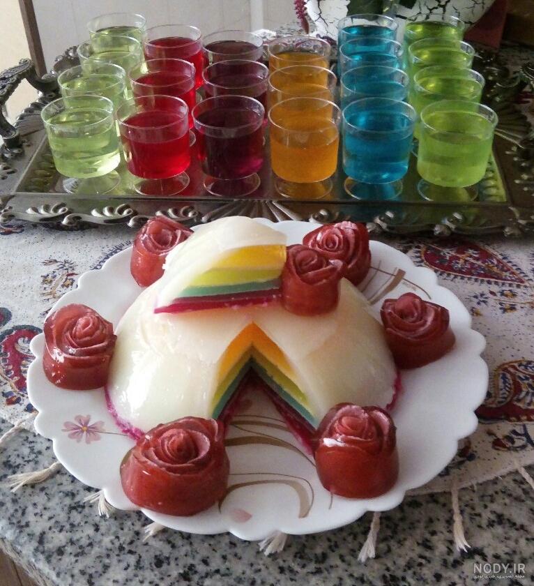 عکس کیک ژله ای