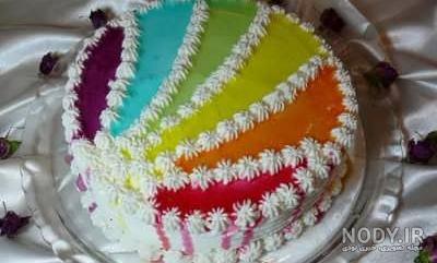 عکس کیک ژله ای ساده
