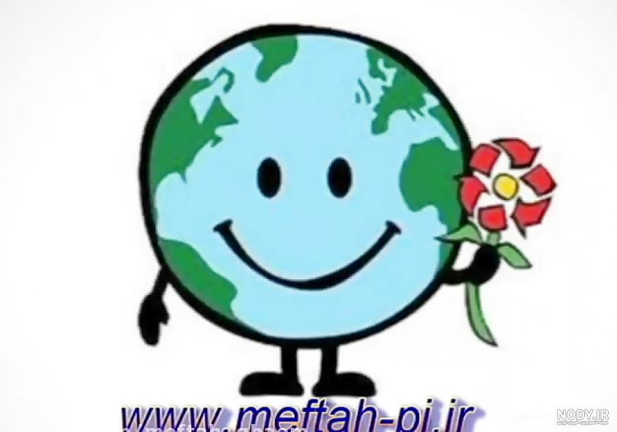 نقاشی کره زمین بدون کرونا نقاشی کره زمین بدون کرونا
