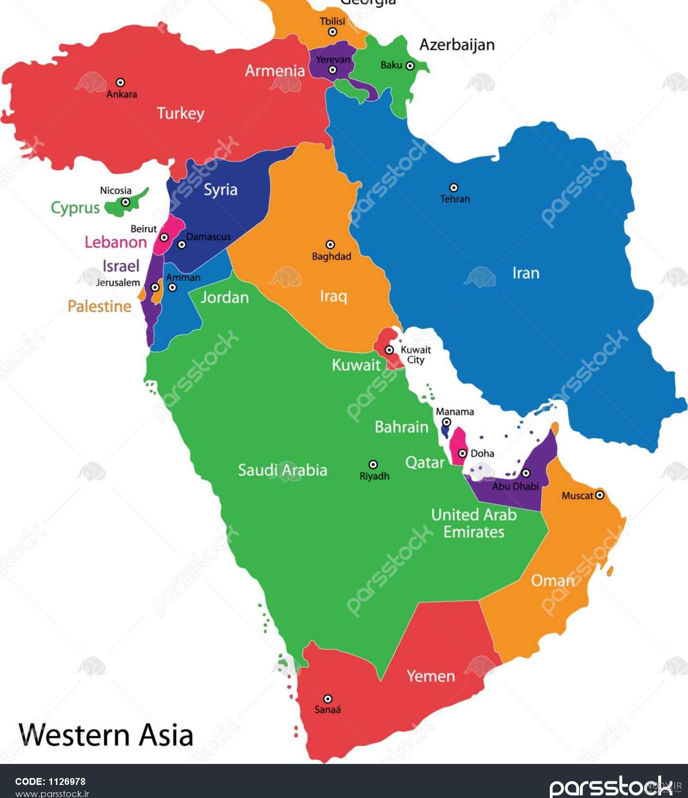 نقشه ایران آنلاین