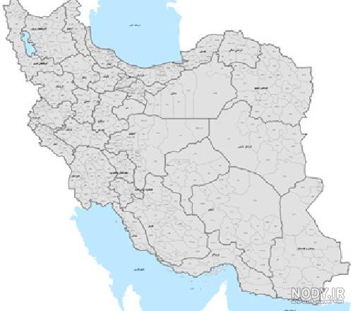 نقشه کامل ایران