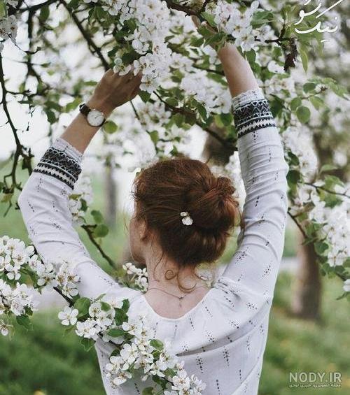 عکس خفن عکس دختر در طبیعت بهاری