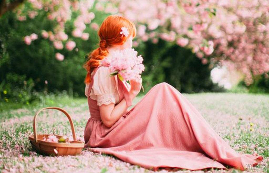 عکس خفن عکس دختر در طبیعت بهاری