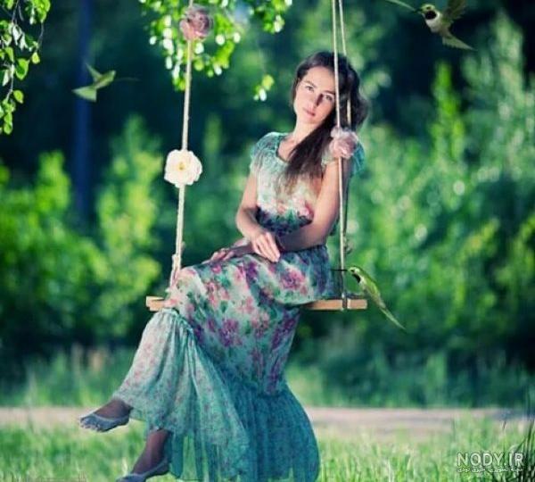 عکس خفن عکس دختر در طبیعت بهاری