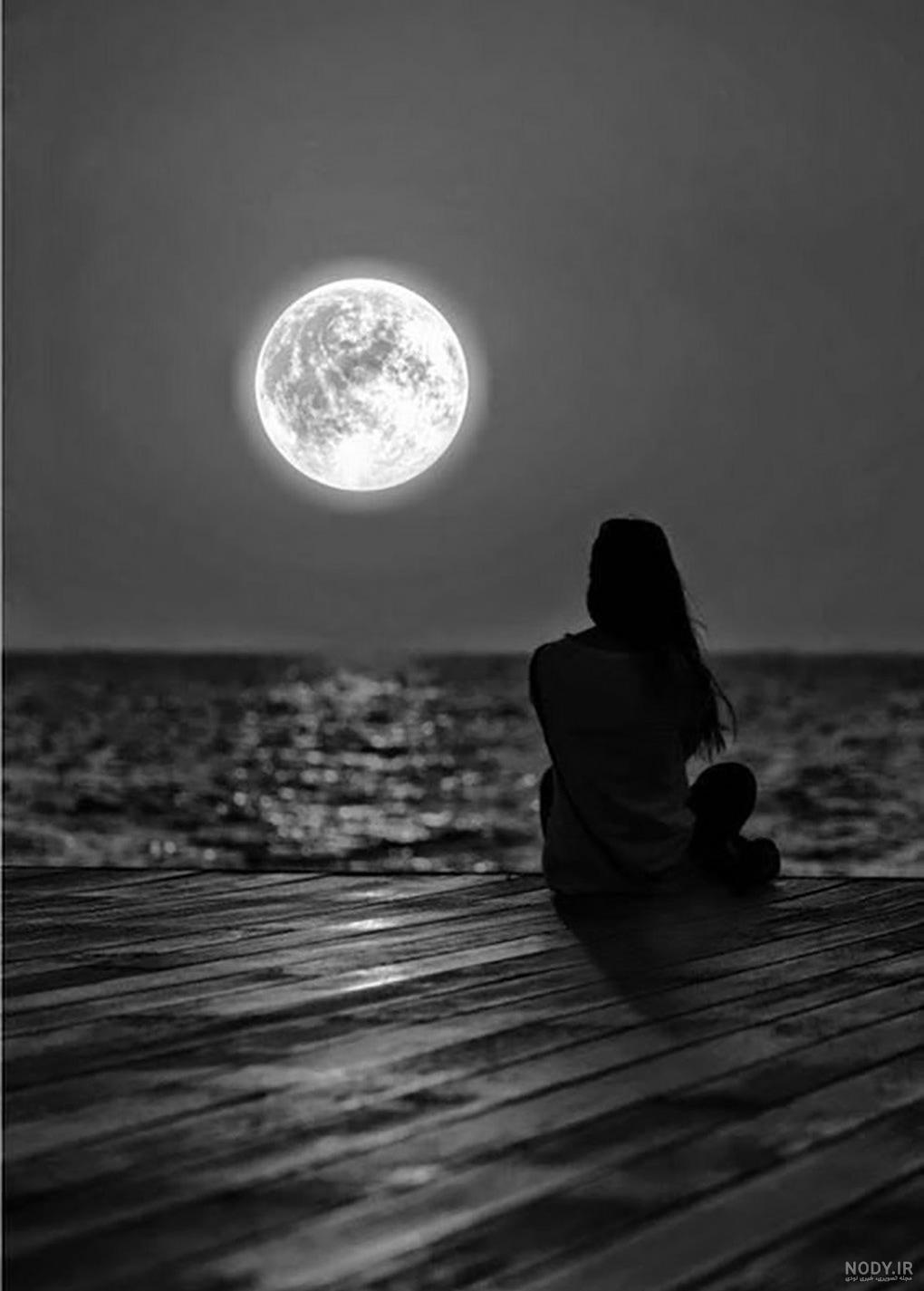 عکس عاشقانه سیاه سفید شاخ