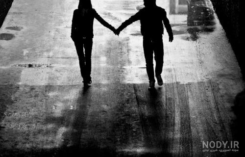 عکس عاشقانه سیاه سفید شاخ