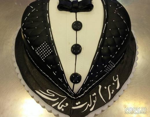 دانلود عکس کیک تولد مردانه عاشقانه