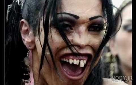 عکس دختر زشت مسخره