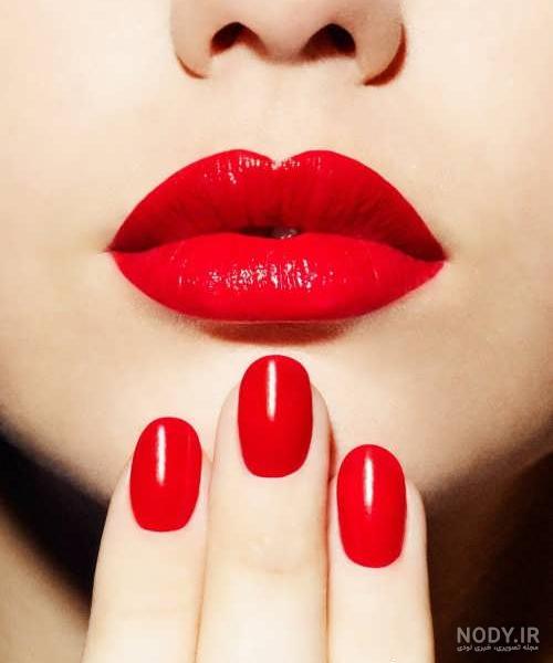 عکس رژ لب دخترانه عکس رژ لب دخترانه