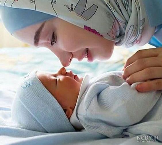 عکس خفن عکس مادر و فرزند با حجاب کارتونی