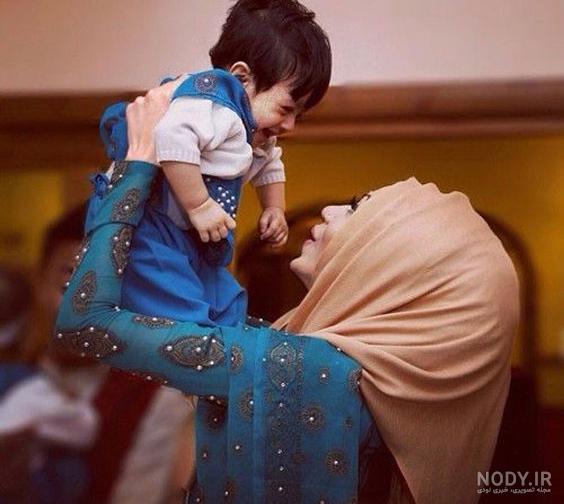 عکس مادر دختری لاکچری