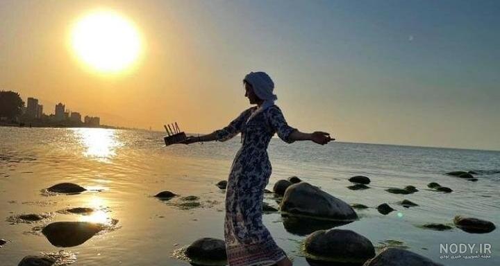 نمونه عکس تولد کنار دریا نمونه عکس تولد کنار دریا