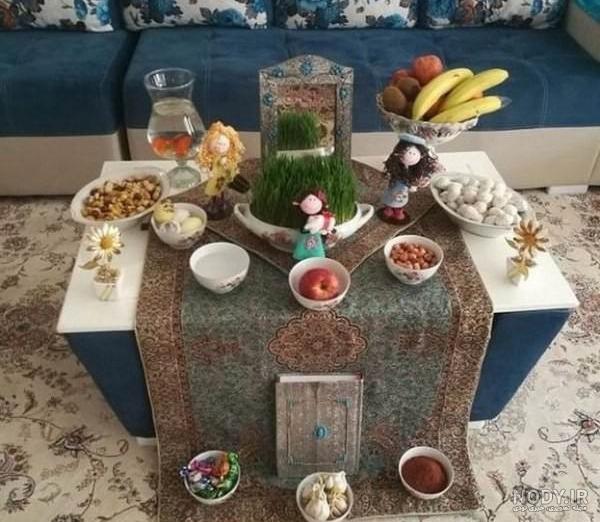 تزیین سفره عید ۹۹ تزیین سفره عید ۹۹