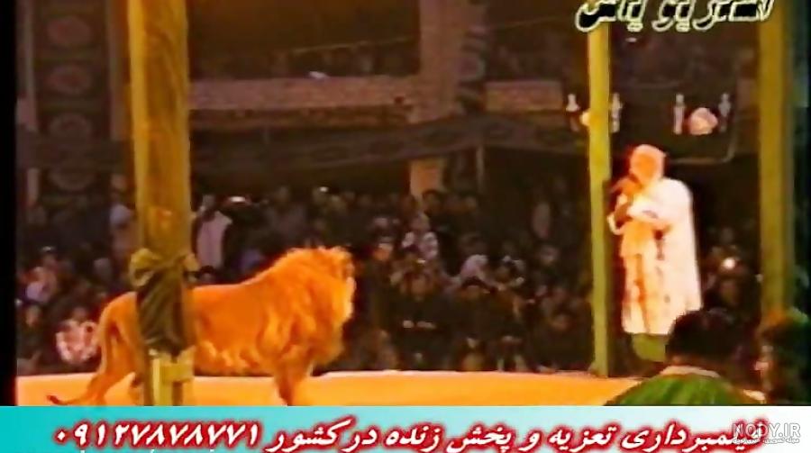 عکس امام حسین و شیر