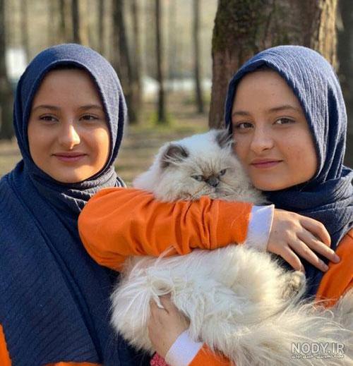 عکس سارا نیکا و پدر و مادرش عکس سارا نیکا و پدر و مادرش
