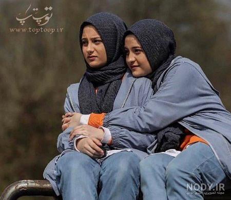 عکس سارا و نیکا با لباس عروس عکس سارا و نیکا با لباس عروس