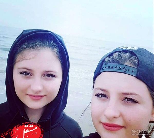 عکس سارا و نیکا در خارج عکس سارا و نیکا در خارج