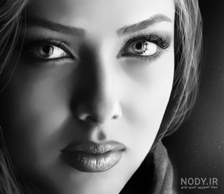 عکس سیاه و سفید چهره عکس سیاه و سفید چهره